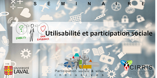 Séminaire "Utilisabilité et participation sociale"