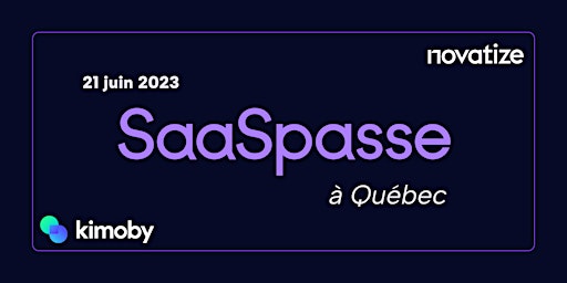 SaaSpasse à Québec — édition 2 primary image