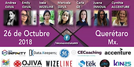 Imagen principal de Women.inData; MX Community 2018 - Primer Aniversario
