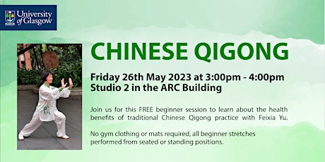 Chinese Qigong - free session with Feixia Yu primary image