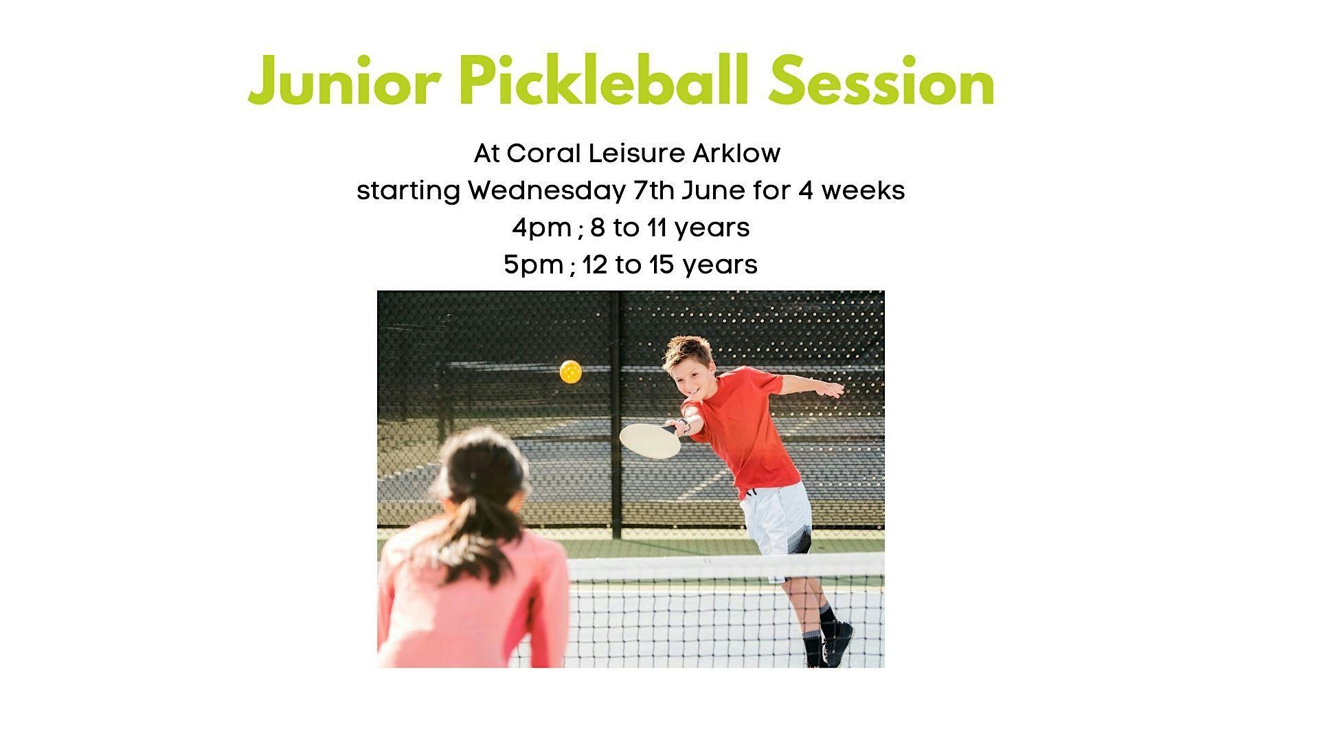Try out Pickleball for 8years to 11 years
