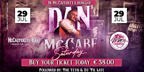 Dan McCabe - Live at McCafferty's Bar, Dungloe