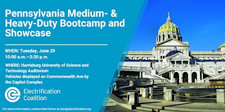 Pennsylvania Medium- and Heavy- Duty Electric Vehicle Bootcamp and Display
