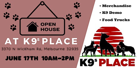 Touch of Grey Rescue will be at the Open House for K9s Place!