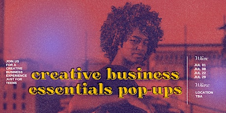 Creative Business Essentials Workshop for Teens primary image