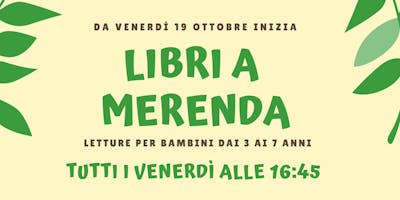 Libri a merenda Libri a merenda