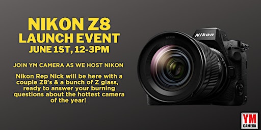 Nikon Z8 Launch Event: Touch & Try the New Nikon Z8 primary image