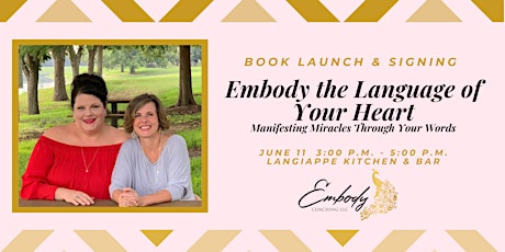 Embody the Language of Your Heart -- Book Launch & Signing
