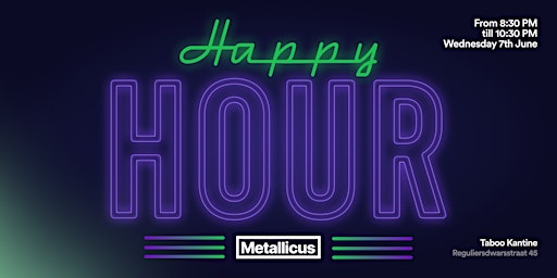 Metallicus @ Money20/20 Amsterdam Happy Hour  primärbild