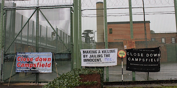 25 years too long! End detention! Brighton joins the demo at Campsfield