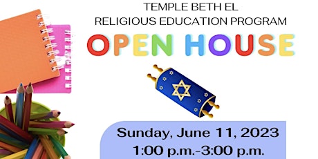 Temple Beth El Religious Education Open House