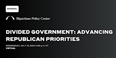 Divided Government: Advancing Republican Priorities