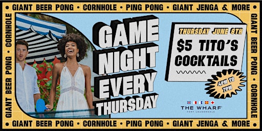 Game Night at The Wharf FTL primary image
