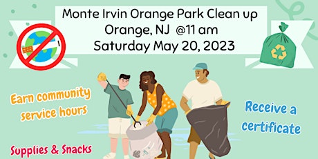 Monte Irvin Orange Park Clean Up primary image