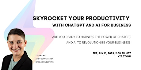 Skyrocket Your Productivity with ChatGPT and AI for Business