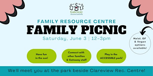 Family Resource Centre FREE Family Picnic! primary image