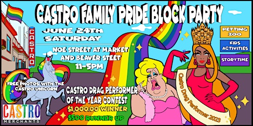 Castro Family Pride Block Party primary image