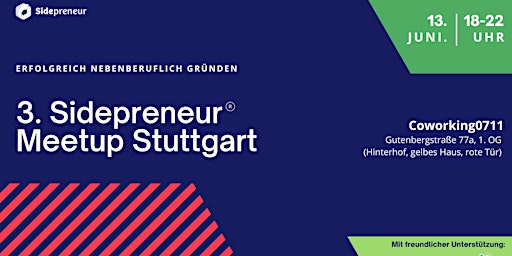 Image principale de Sidepreneur Meetup Stuttgart:Treffpunkt für nebenberufliche Gründer*innen