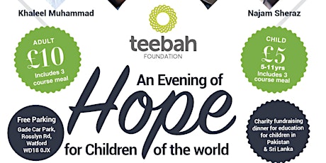 An Evening of Hope for Children of the world primary image