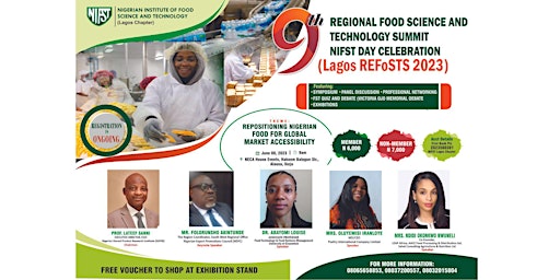 9th Regional Food Science and Technology Summit and NIFST Day 2023 primary image