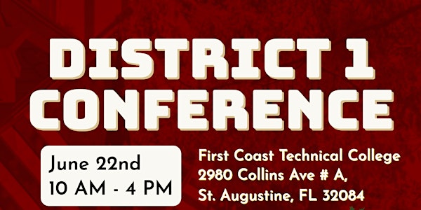 FR District 1 Conference