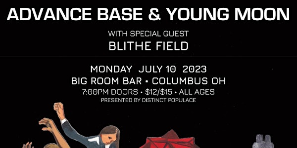 Advance Base & Young Moon w/ Blithe Field at Big Room Bar