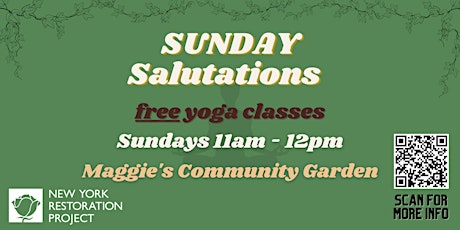 Sunday Salutations Yoga Series