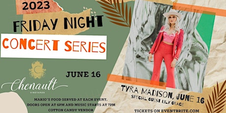 Friday Night Concert: Tyra Madison