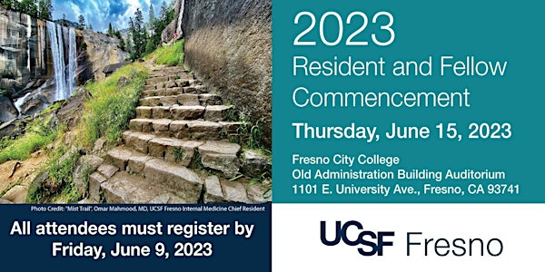 2023 Resident and Fellow Commencement