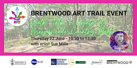 Immagine principale di Brentwood Art Trail Walk, Talk & Create at Merrymeade Country Park 