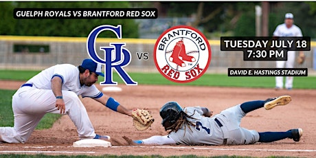 Imagem principal de Brantford Red Sox @ Guelph Royals