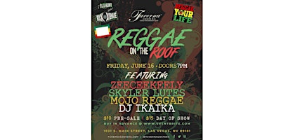 Reggae on the Roof ft. ZeeCeeKeely - Skyler Lutes - Mojo Reggae - DJ IKAIKA