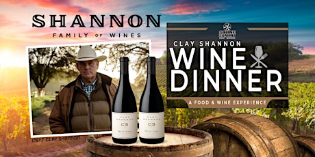 Clay Shannon Wine Dinner