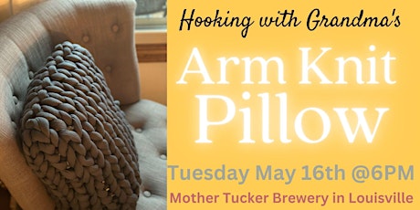 Arm Knit Pillow primary image