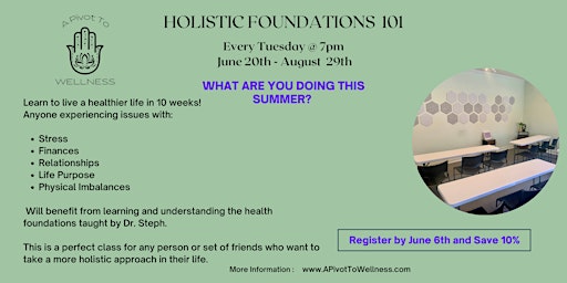 Holistic Foundations 101 primary image