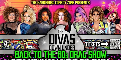 The Divas Down Under “Back to The 80s” Drag Show!