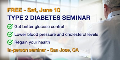 Image principale de Type 2 Diabetes - FREE Seminar (In-Person)