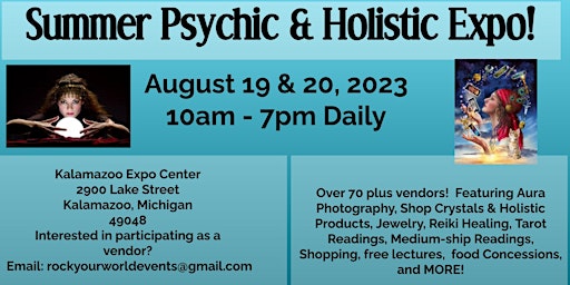 Summer Psychic & Holistic Expo primary image
