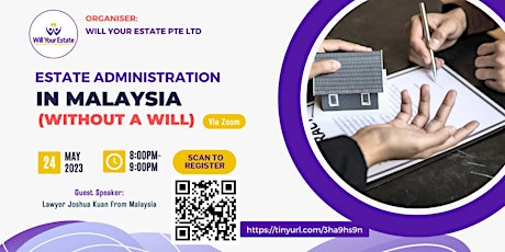 Imagen principal de Estate Administration In Malaysia (Without A Will)