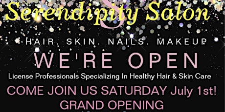 Serendipity Salon Grand Opening Celebration