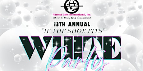 "If The Shoe Fits"   All White Fundraising Gala