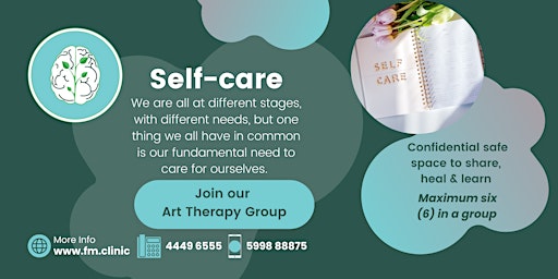 Self-care Art Therapy Group - Ladies Only (PAID)