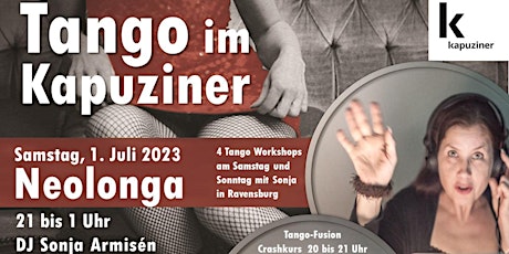 Hauptbild für Tango im Kapuziner Ravensburg - Neolonga mit Sonja Armisén