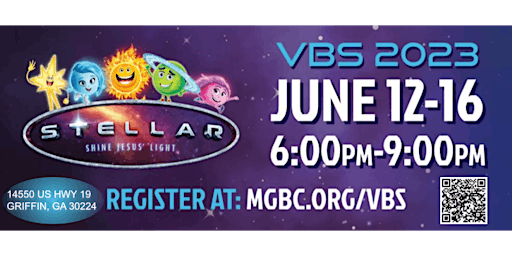 2023 Stellar VBS at Mt Gilead Church primary image