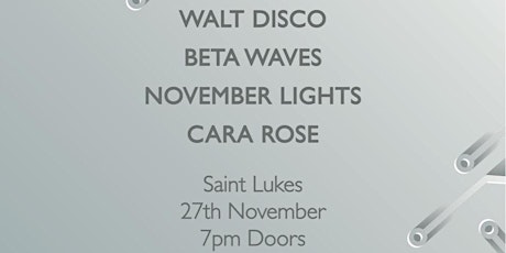 IGNITE 004 | Walt Disco, BETA WAVES, November Lights, Cara Rose primary image