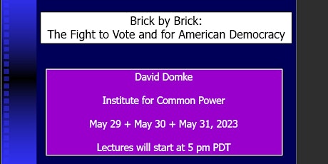 Brick by Brick: The Fight to Vote and for American Democracy