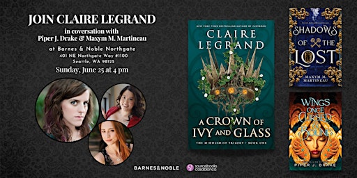 Claire Legrand celebrates A CROWN OF IVY AND GLASS primary image