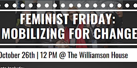 Feminist Friday: Mobilizing for Change  primary image