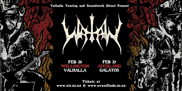 Watain - Southern Hell Siege Tour - Wellington