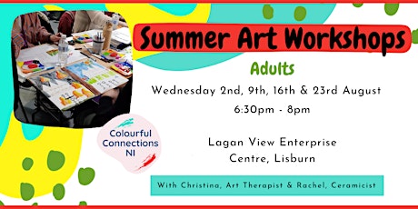Summer Art Workshops - Adults